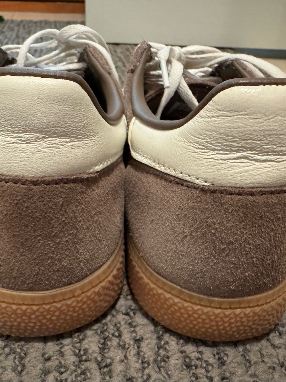 Adidas Brown Handball Spezial Shoes - Picture 4 of 5